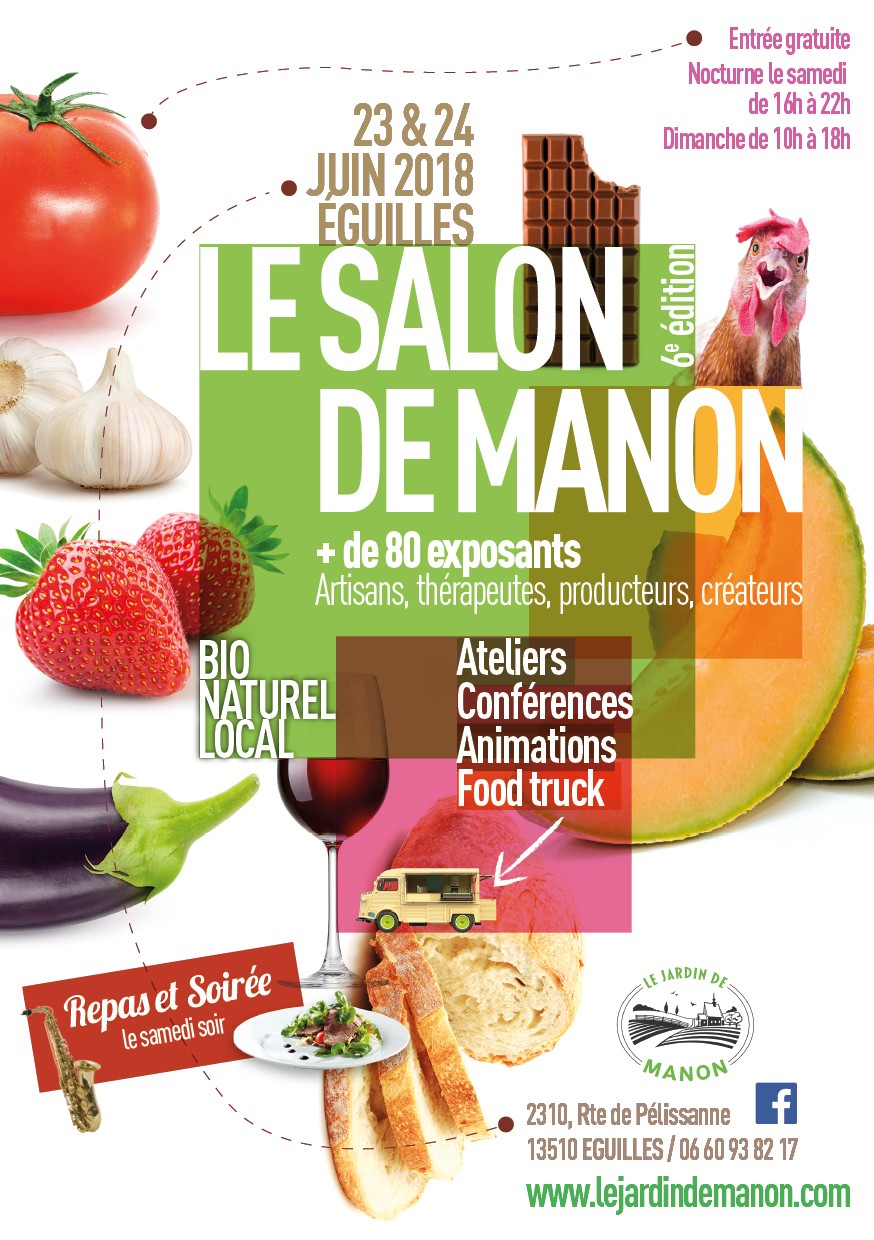 Le salon de Manon 6e Edition le 23 & 24 JUIN 2018